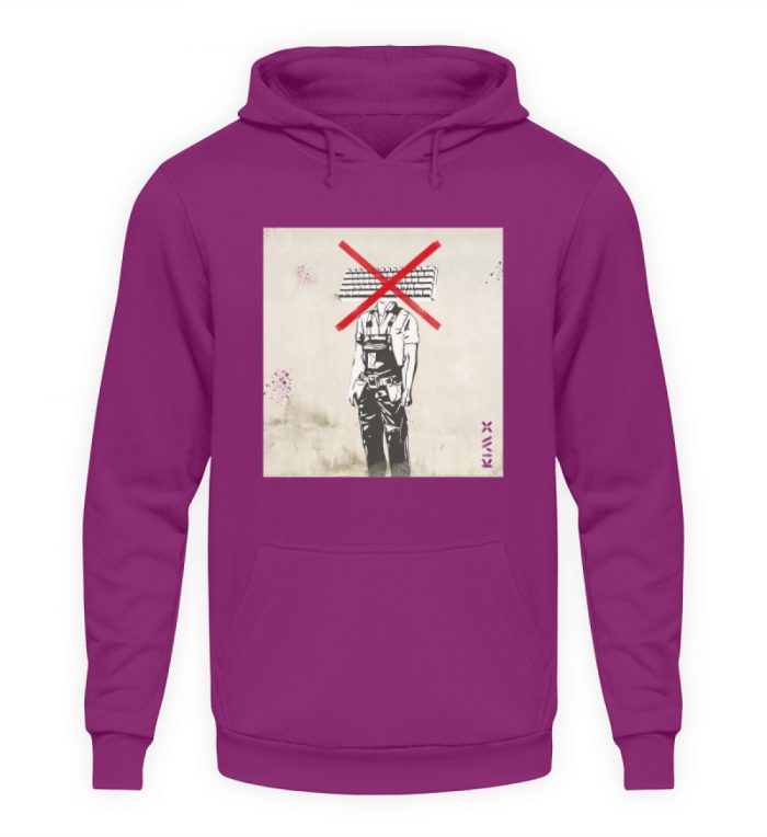 NO IT PROJEKT | KIM X Hoodie - Unisex Kapuzenpullover Hoodie-1658