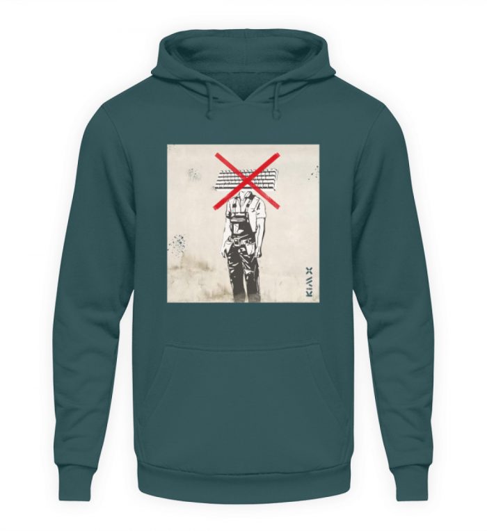 NO IT PROJEKT | KIM X Hoodie - Unisex Kapuzenpullover Hoodie-1461