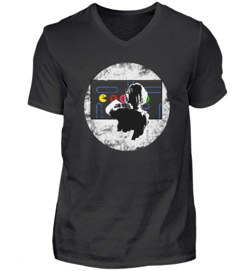 ENERGIEWENDE-GAME | Shirt zum Kampf der Erzeuger - Herren V-Neck Shirt-16