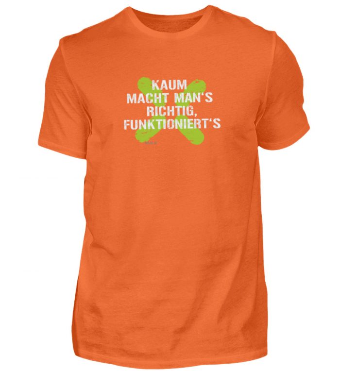 KAUM MACHT MAN-S RICHTIG | KIM X rundhals Shirt - Herren Shirt-1692