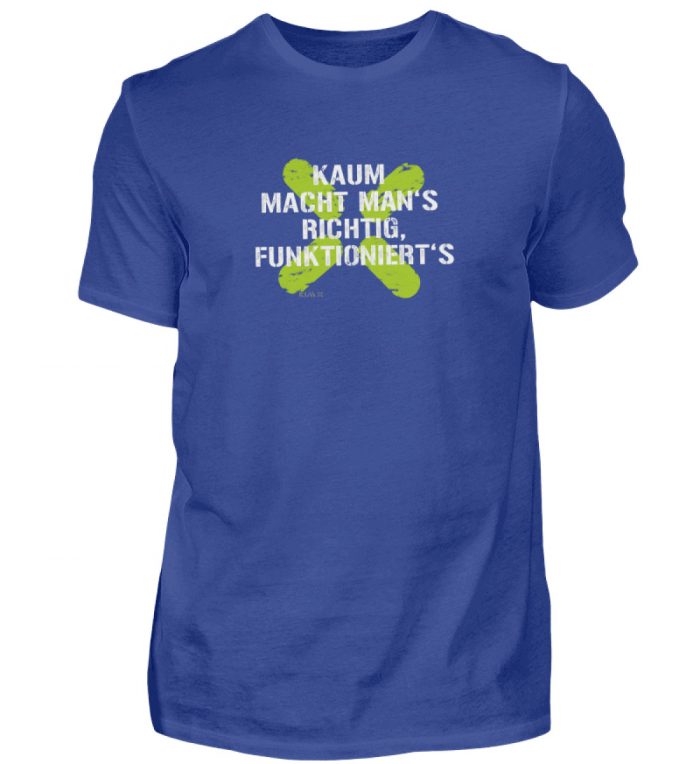 KAUM MACHT MAN-S RICHTIG | KIM X rundhals Shirt - Herren Shirt-668