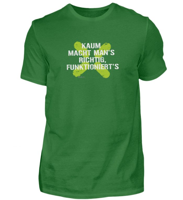 KAUM MACHT MAN-S RICHTIG | KIM X rundhals Shirt - Herren Shirt-718