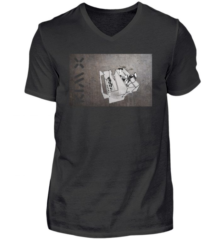 TRANSFORMATION TOOLBOX | KIM X Shirt für den Wandel - Herren V-Neck Shirt-16