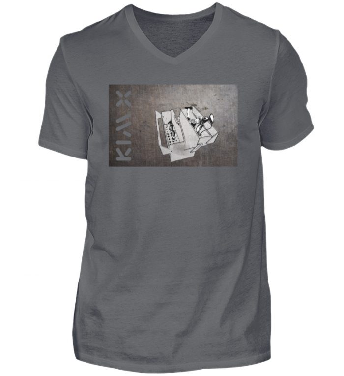 TRANSFORMATION TOOLBOX | KIM X Shirt für den Wandel - Herren V-Neck Shirt-70