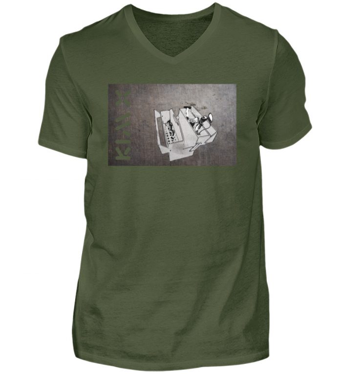 TRANSFORMATION TOOLBOX | KIM X Shirt für den Wandel - Herren V-Neck Shirt-2587