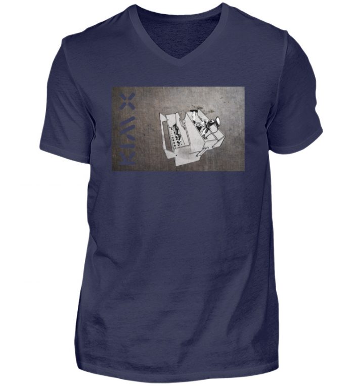 TRANSFORMATION TOOLBOX | KIM X Shirt für den Wandel - Herren V-Neck Shirt-198