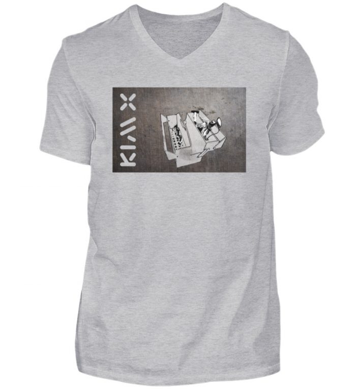 TRANSFORMATION TOOLBOX | KIM X Shirt für den Wandel - Herren V-Neck Shirt-17