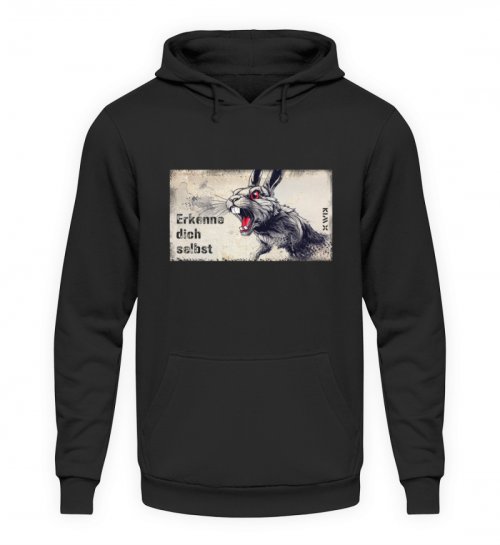 ERKENNE DICH SELBST | KIM X - Unisex Kapuzenpullover Hoodie-639