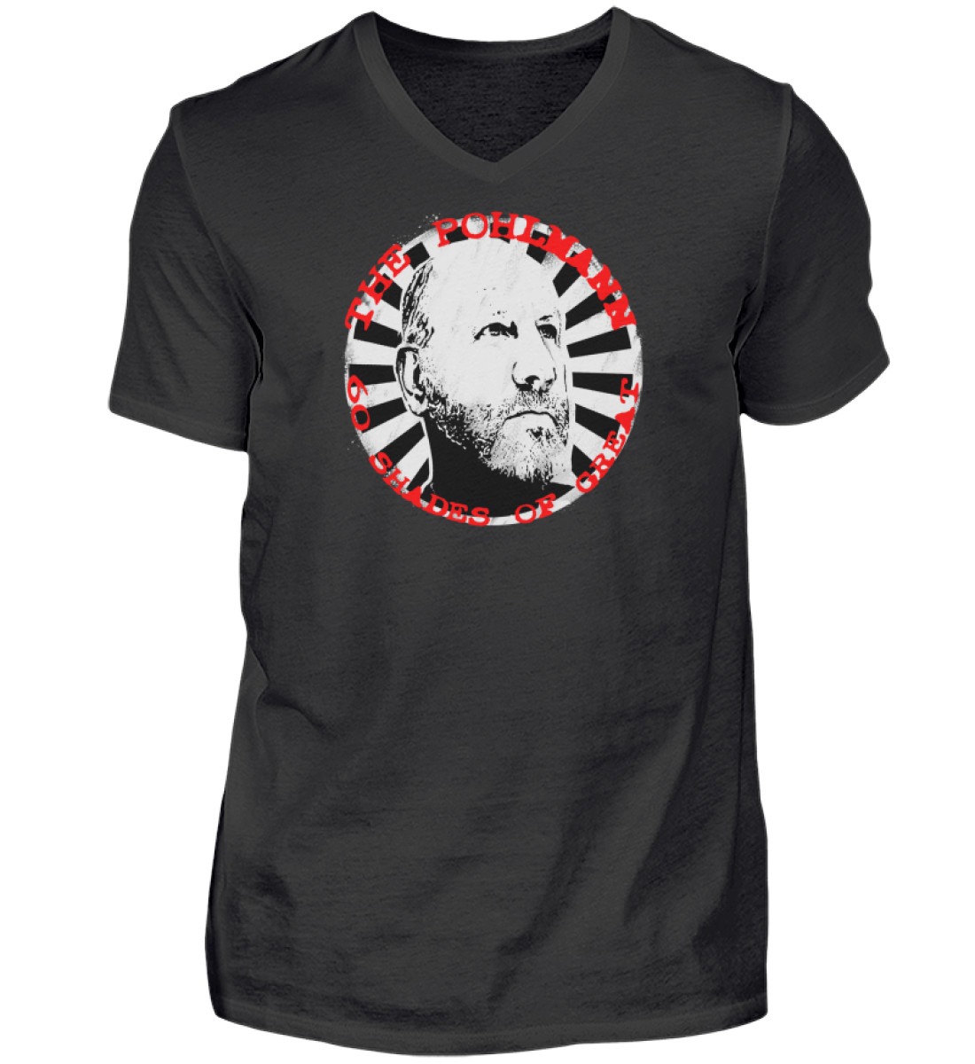 Pohlmann 60 - Herren V-Neck Shirt-16