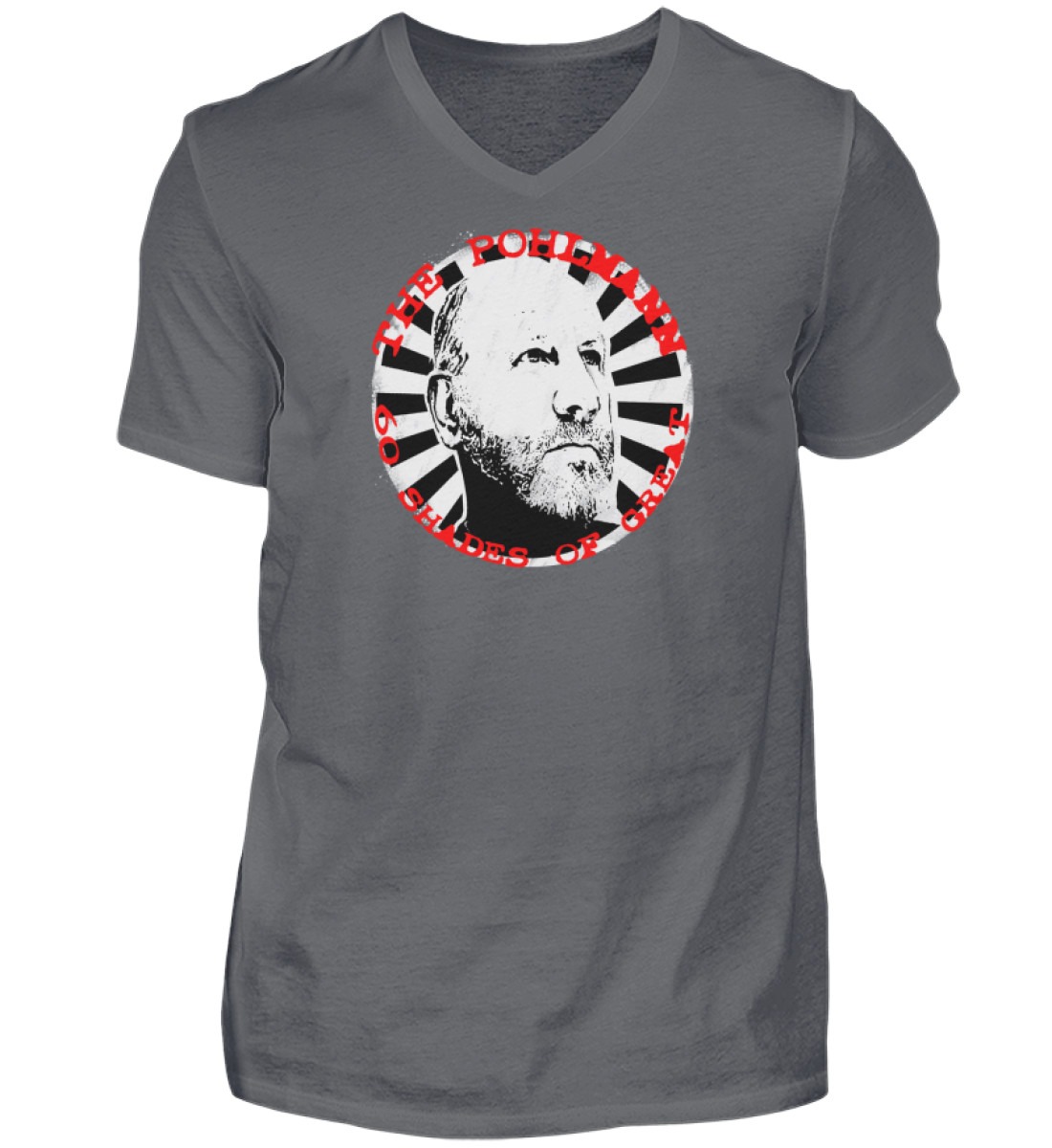 Pohlmann 60 - Herren V-Neck Shirt-70