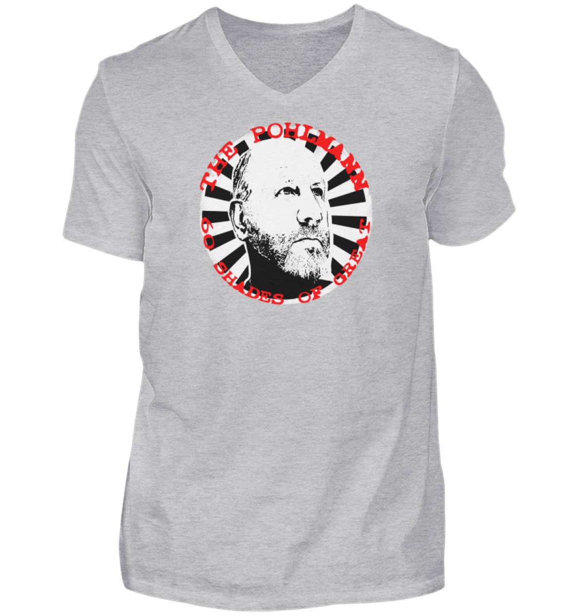 Pohlmann 60 - Herren V-Neck Shirt-17