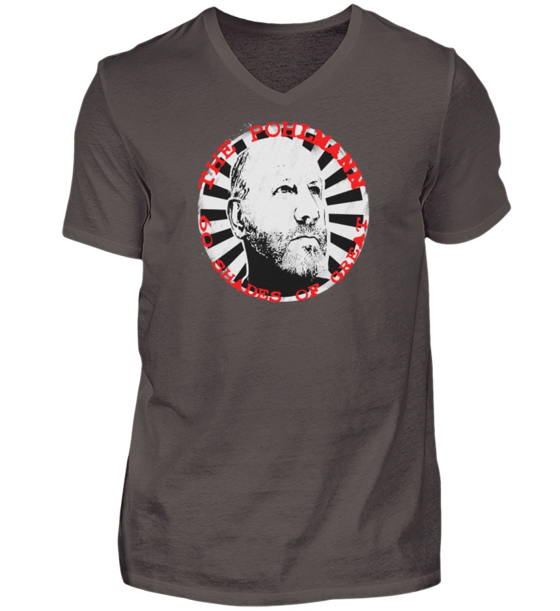 Pohlmann 60 - Herren V-Neck Shirt-2618