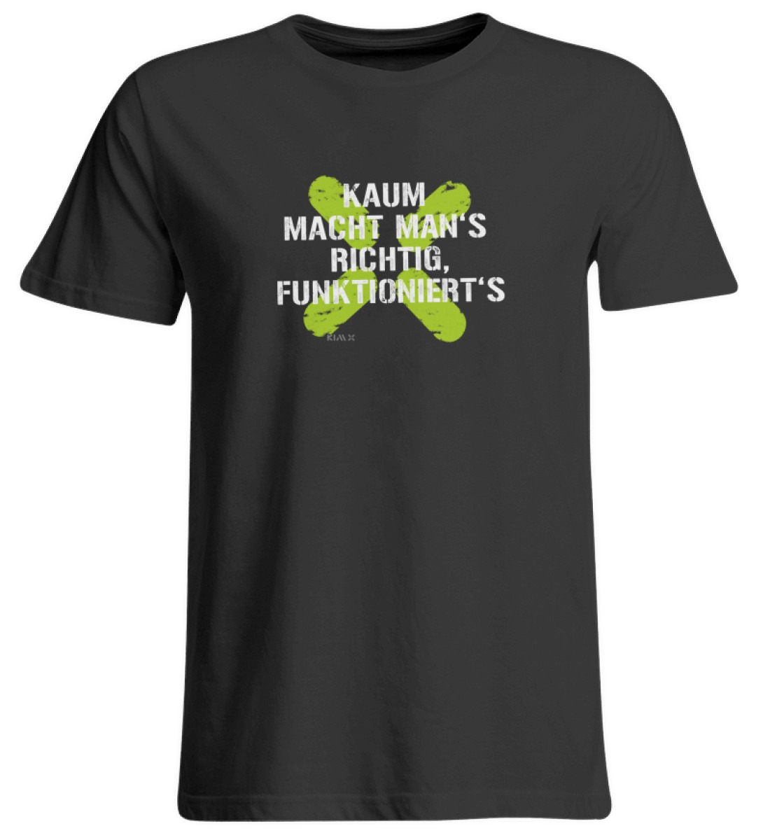 KAUM MACHT MAN-S RICHTIG | KIM X rundhals Shirt Übergröße - Übergrößenshirt-639