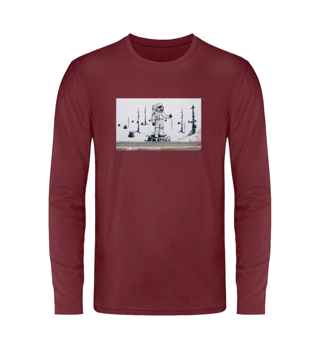 MARS ON EARTH | KIM X | - Unisex Long Sleeve T-Shirt-6883