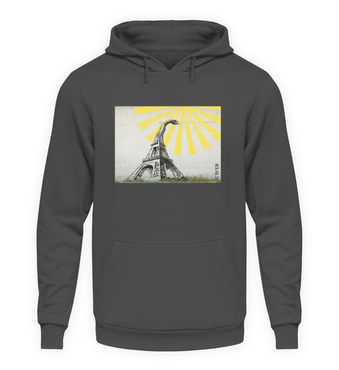 PARIS | KIM X | Unisex Hoodie - Unisex Kapuzenpullover Hoodie-1762