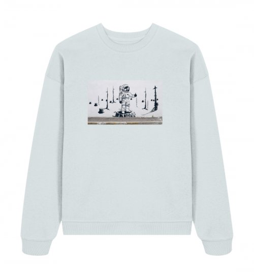 MARS ON EARTH | KIM X | - Organic Oversize Sweatshirt 2.0 ST/ST-7343