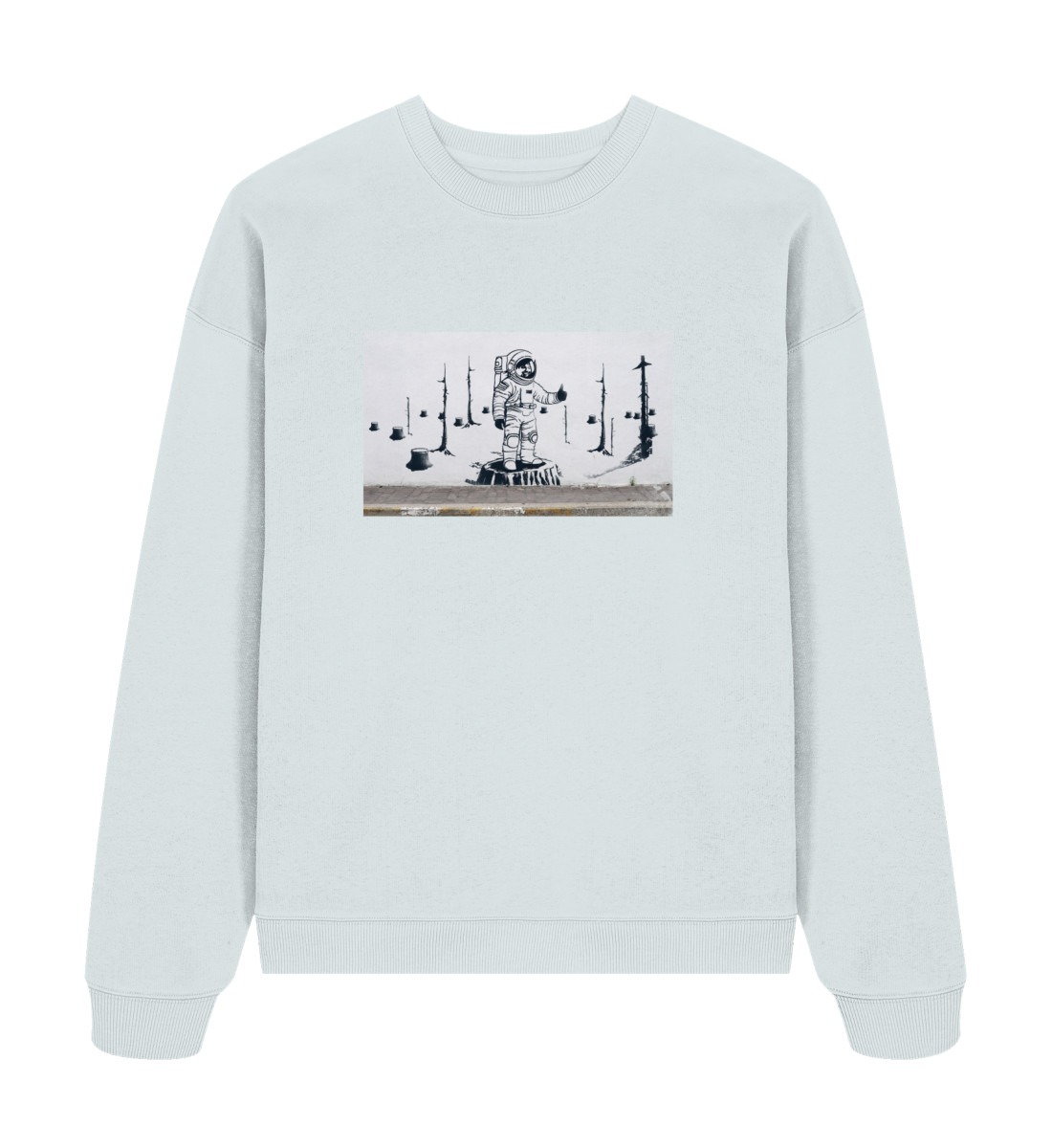 MARS ON EARTH | KIM X | - Organic Oversize Sweatshirt 2.0 ST/ST-7343